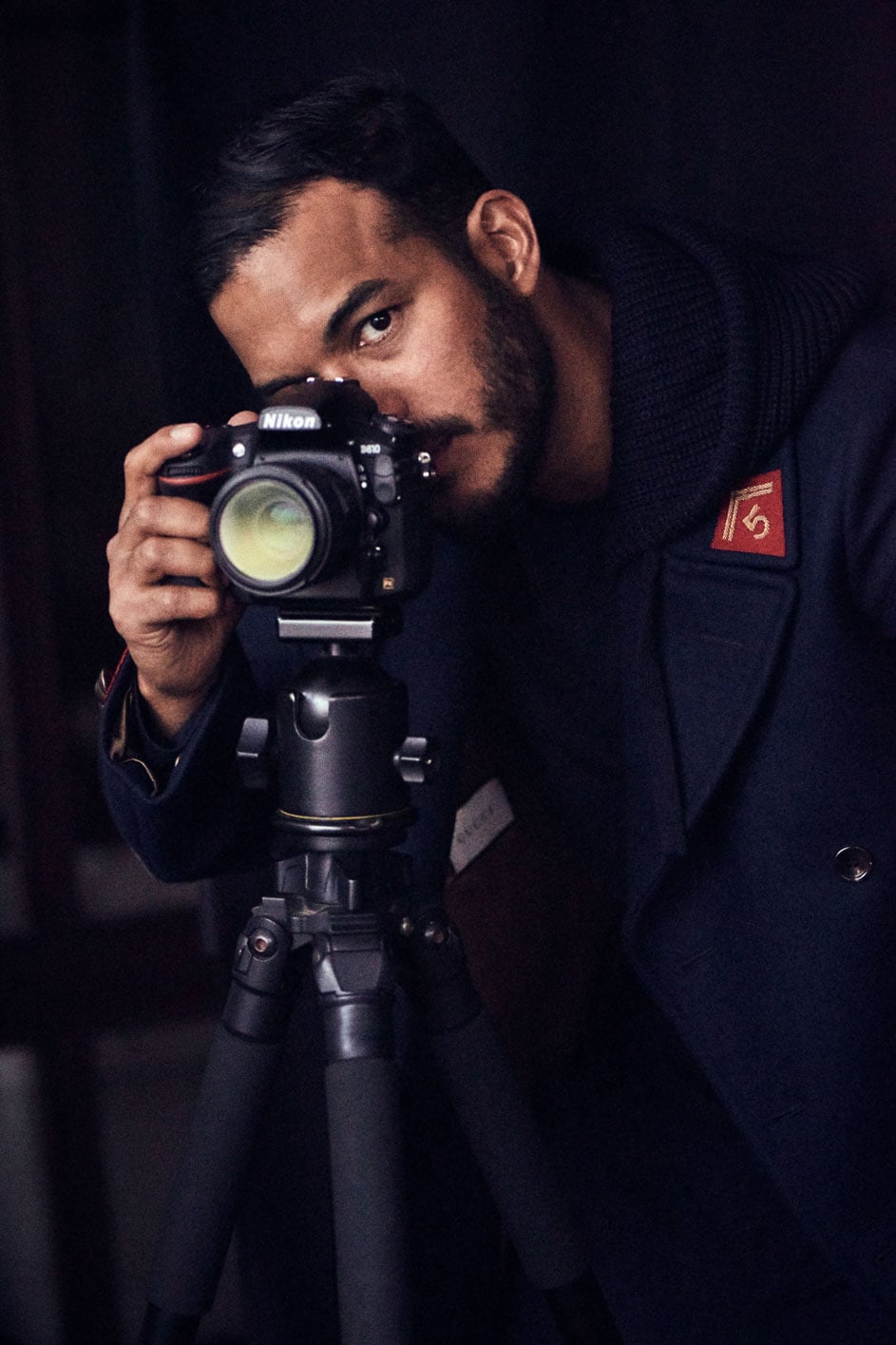 Javier Falcón, Peruvian photographer and audiovisual director, in Lima, Peru