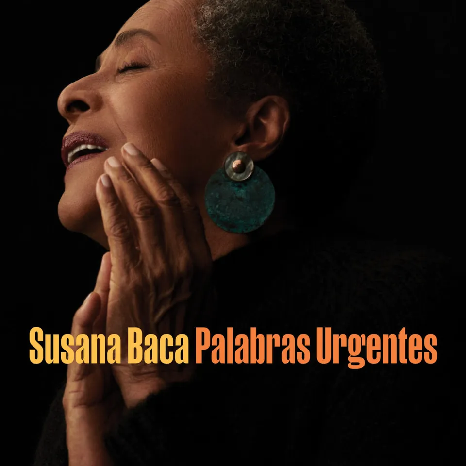 Cover of Susana Baca's album Palabras Urgentes, photographed by Javier Falcón